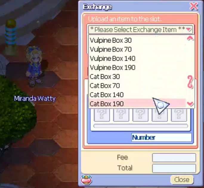 NPC Miranda Watty - Box Exchange